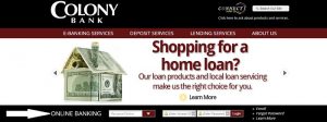 Colony Bank Online Banking Login